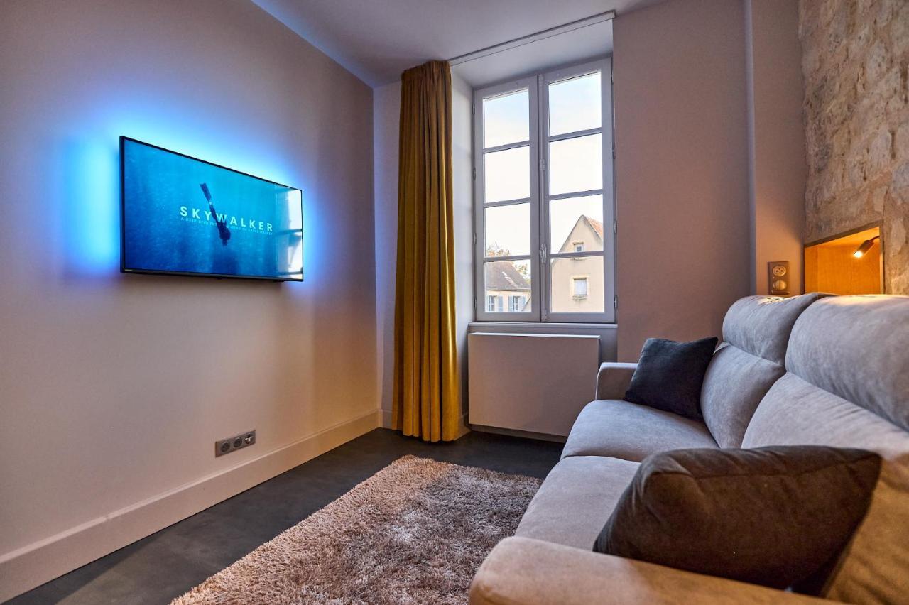 Appartement Montagnon - Les Suites Du Palais - Classe 4 Etoiles, Parking Prive, Vue Cathedrale, 3 Chambres, Primo C0Nciergerie Nevers Exteriér fotografie