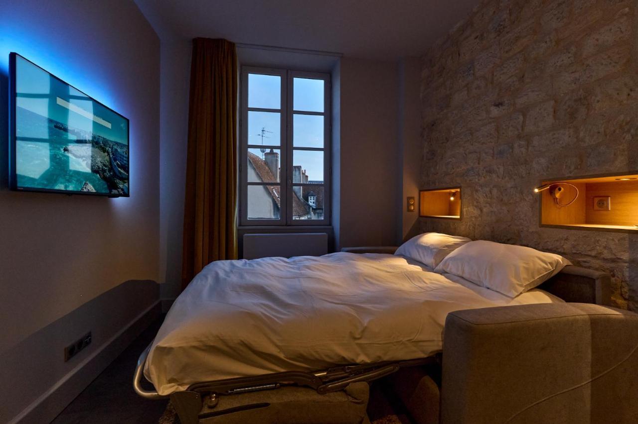 Appartement Montagnon - Les Suites Du Palais - Classe 4 Etoiles, Parking Prive, Vue Cathedrale, 3 Chambres, Primo C0Nciergerie Nevers Exteriér fotografie