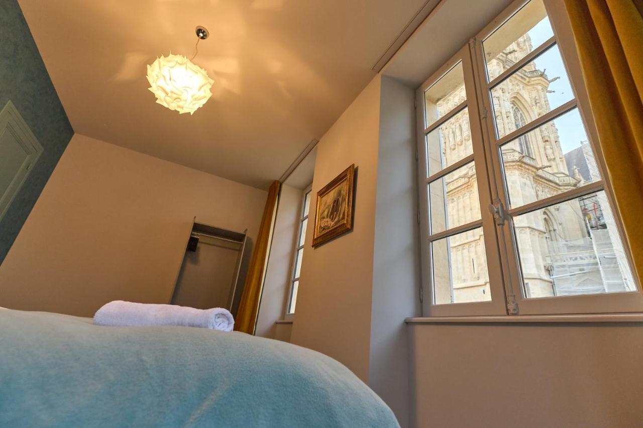 Appartement Montagnon - Les Suites Du Palais - Classe 4 Etoiles, Parking Prive, Vue Cathedrale, 3 Chambres, Primo C0Nciergerie Nevers Exteriér fotografie